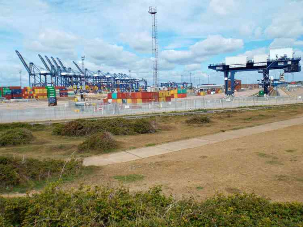 Downturn at Port of Felixstowe