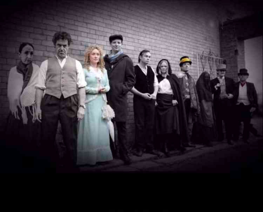 The cast of Sweeney Todd