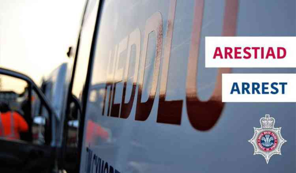 South Wales Police announced the arrest at midday (Photo credit: South West Police) South Wales Police announced the arrest at midday (Photo credit: South West Police)