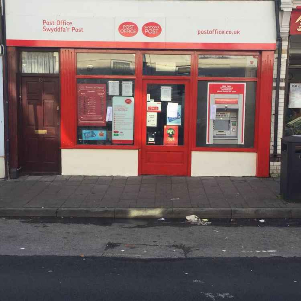 Penarth Post Office on Glebe Street