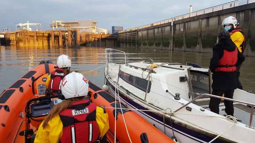 Image via RNLI Penarth Facebook