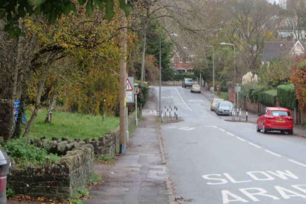 Mill Road Dinas Powys (Photo credit: Chris Franks)