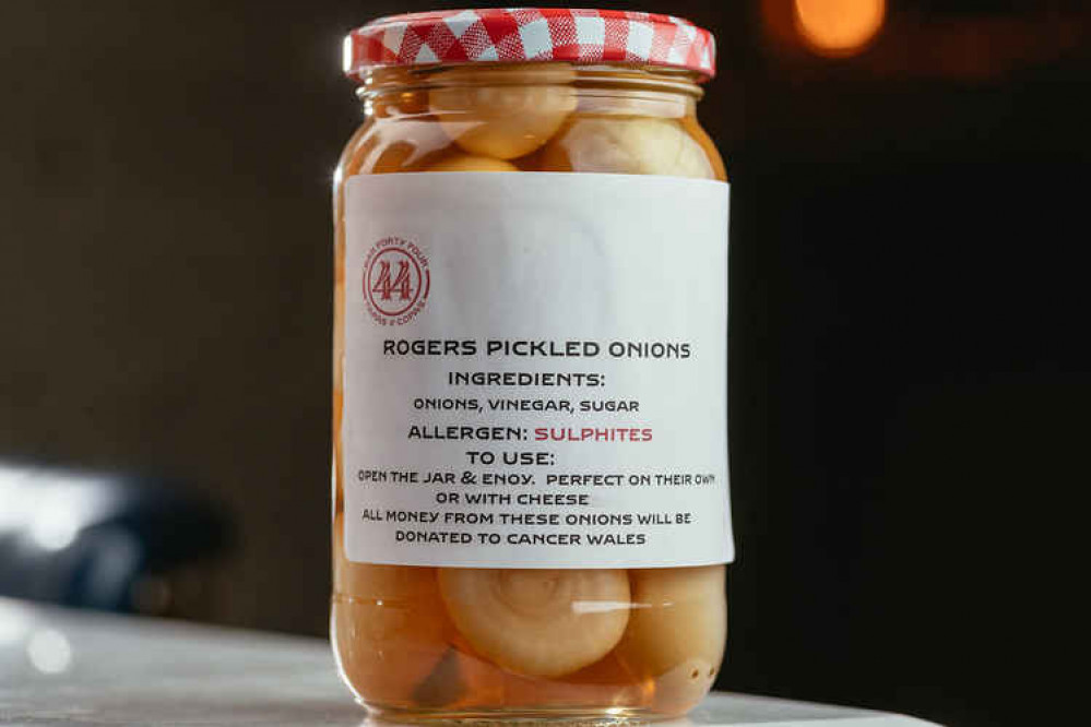 Roger's pickled onions sold out within a week