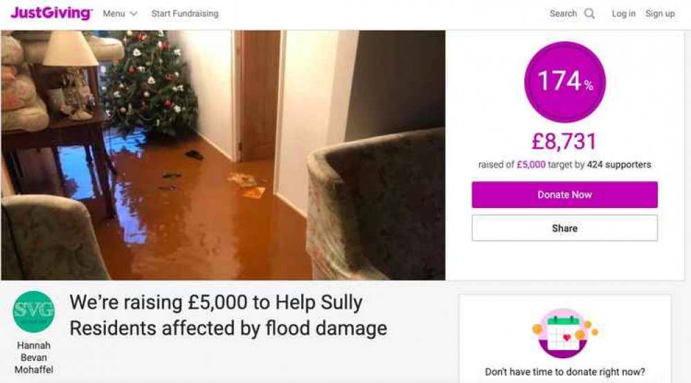 The JustGiving page has received over £8,000 but a further £2000 has been donated via other sources The JustGiving page has received over £8,000 but a further £2000 has been donated via other sources