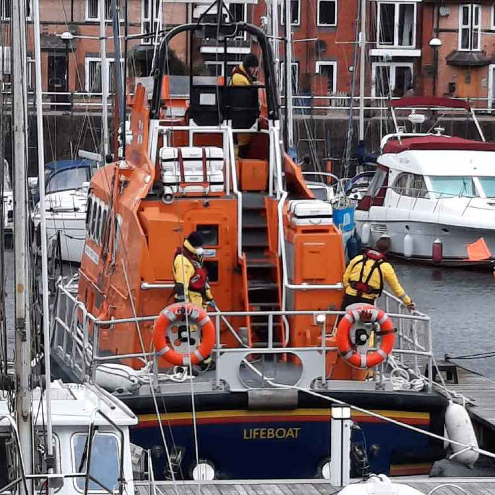 Dora Foster McDougal in Penarth Marina