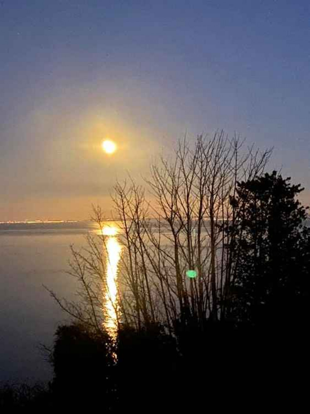 The moonlight glimmering on the water (Ceri Legg) The moonlight glimmering on the water (Ceri Legg)