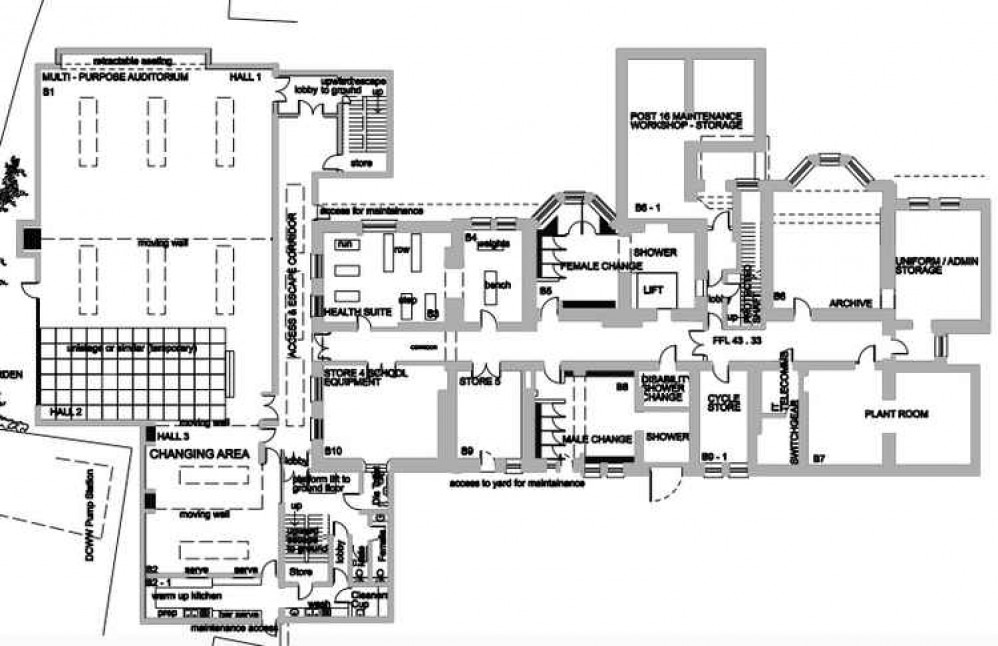 Basement plan