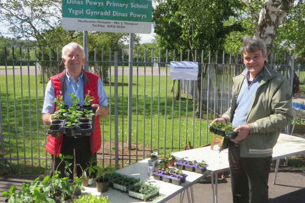 Here's Keith Hatton one of the organisers with customer Councillor Richard Grigg