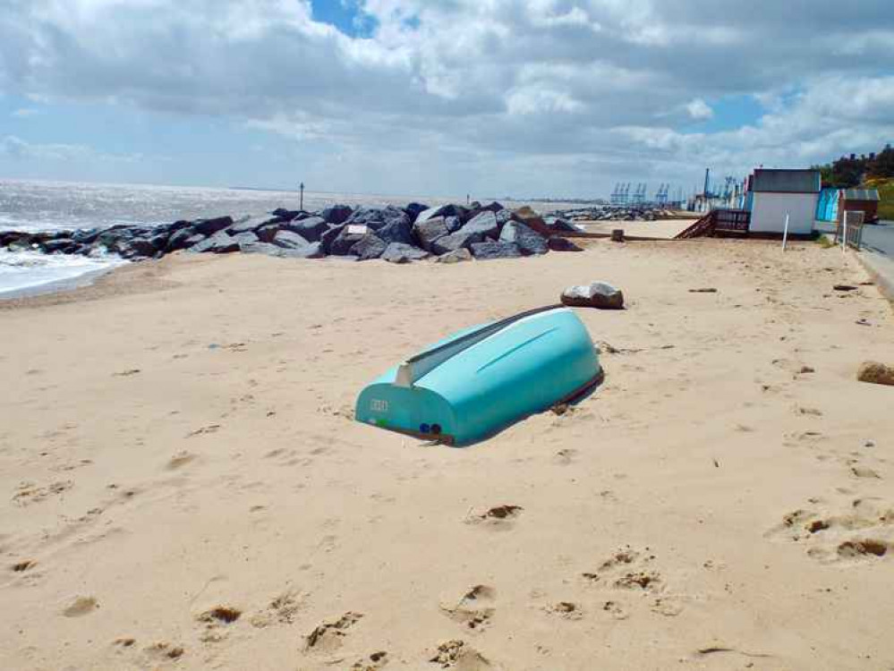 Bob loves living on Felixstowe seafront