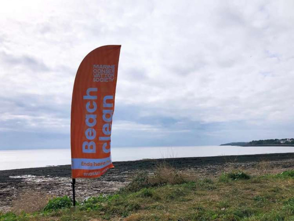 The clean-up was part of the Marine Conservation Society's 'Great British Beach Clean'