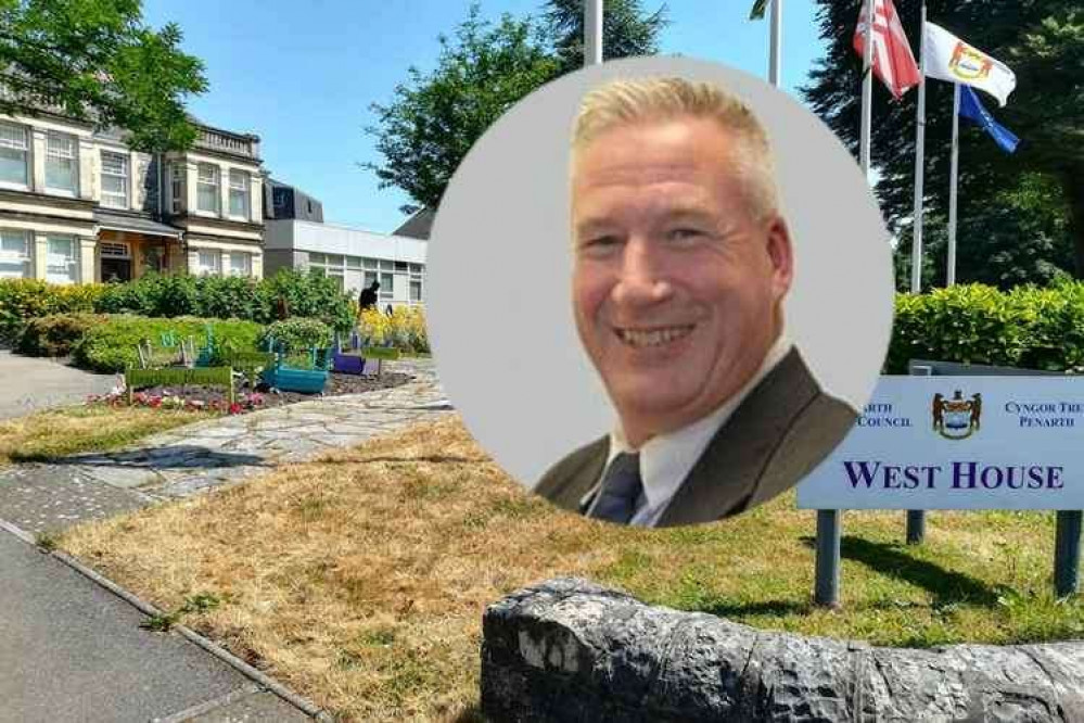 Penarth Mayor Ian Buckley