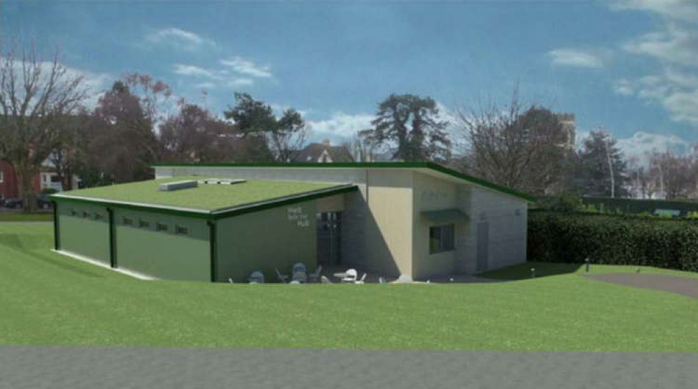 The proposed design for the new building