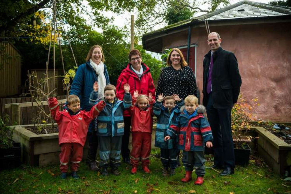 Welsh politician Heledd Fychan has backed a campaign to save a Penarth nursery school from amalgamation