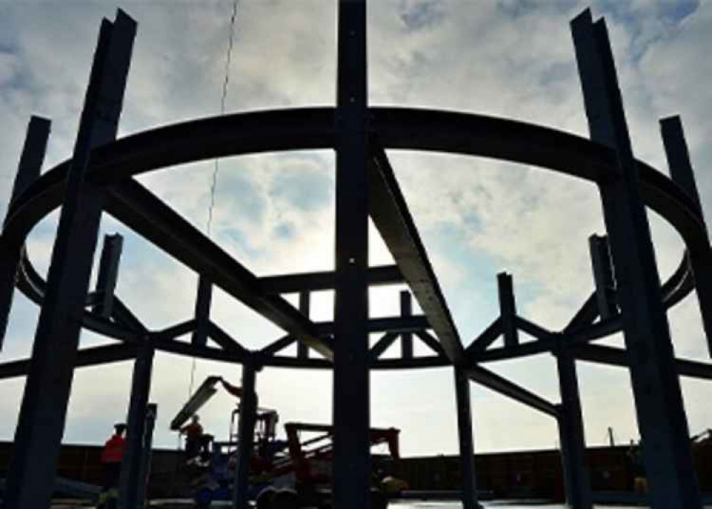 New superstructure near Felixstowe beach (Picture: Warren Page - www.pagepix.co.uk