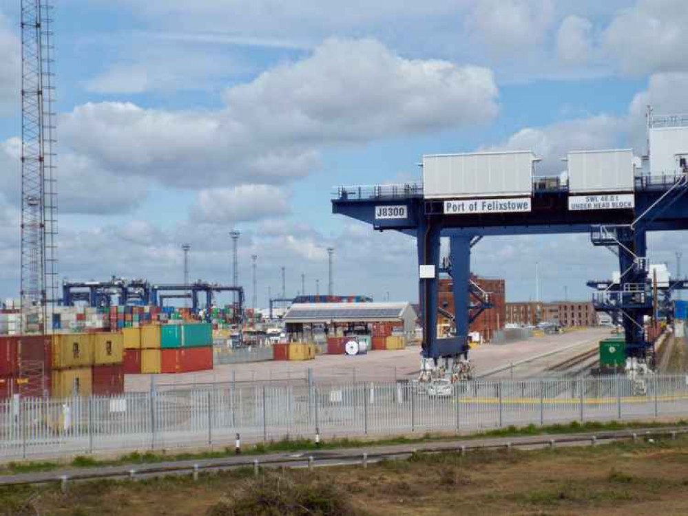 Port of Felixstowe carried on working