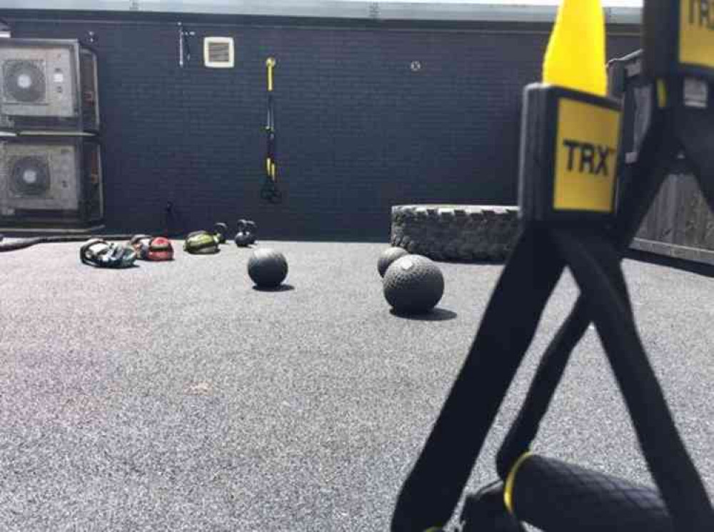 Exmouth Tennis and Fitness Centre's new Outdoor Training Zone