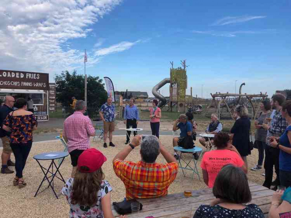 Queen's Drive Space Chamber of Commerce event