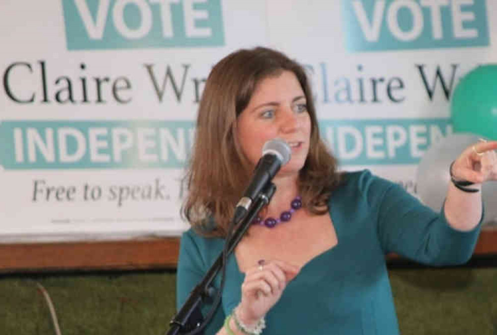 This would be Claire's third general election in four years. This would be Claire's third general election in four years.