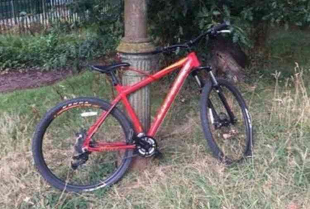 A picture of the stolen bike.