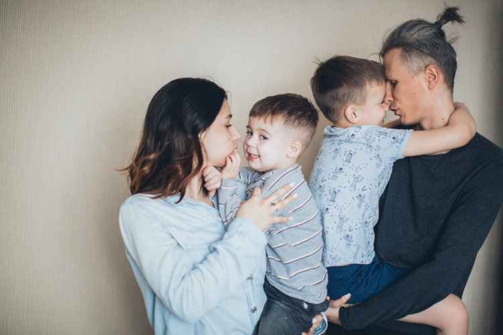 A simple family hug is good for mental health