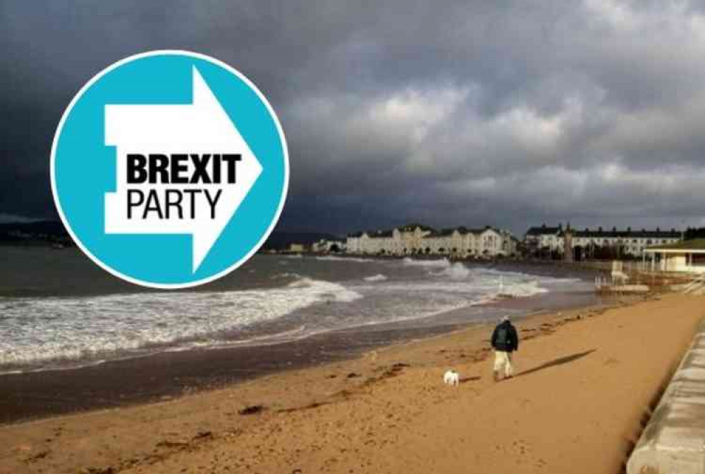 Logo courtesy of the Brexit Party. Picture courtesy of Liz Moon. Logo courtesy of the Brexit Party. Picture courtesy of Liz Moon.