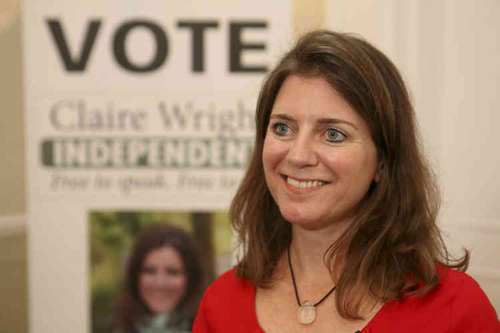 Independent East Devon candidate Claire Wright. Image courtesy of Claire Wright. Independent East Devon candidate Claire Wright. Image courtesy of Claire Wright.