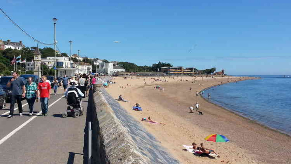 Exmouth Seafront. Picture courtesy of Peter Whatley.