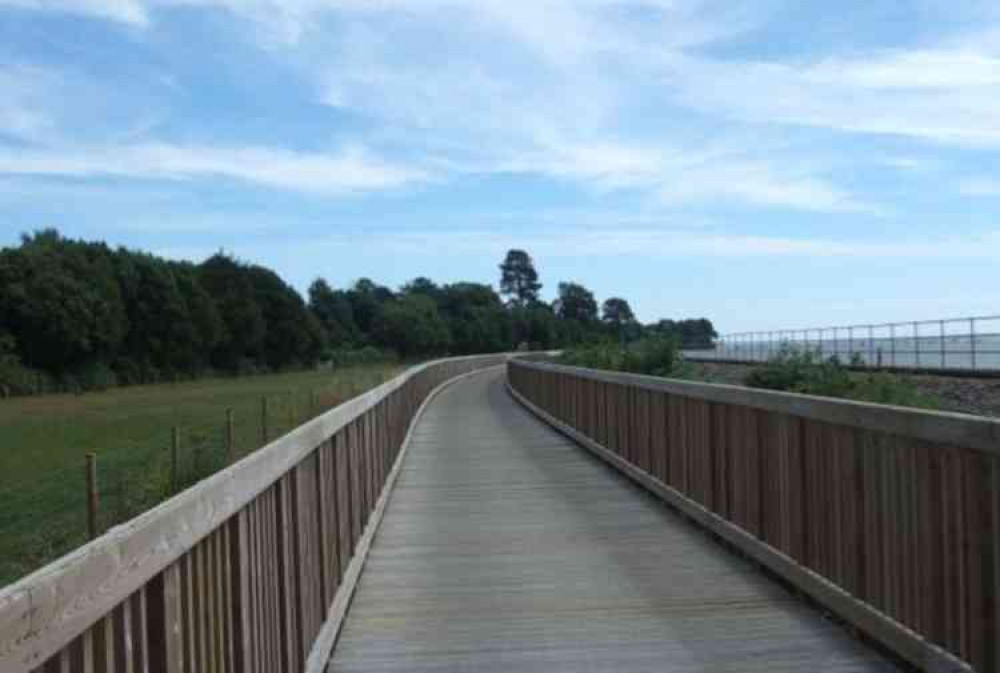 The Exe Estuary Trail. Picture courtesy of David Smith.