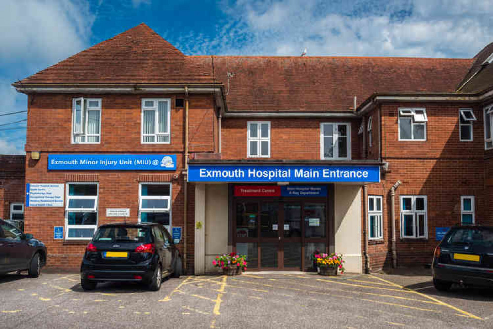 Exmouth Hospital. Image courtesy of Jill Elson.