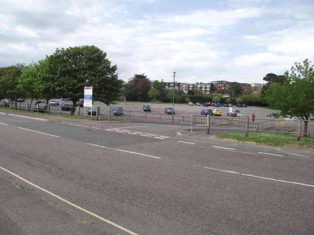 The Maer Car Park. Picture courtesy of Anthony Vosper