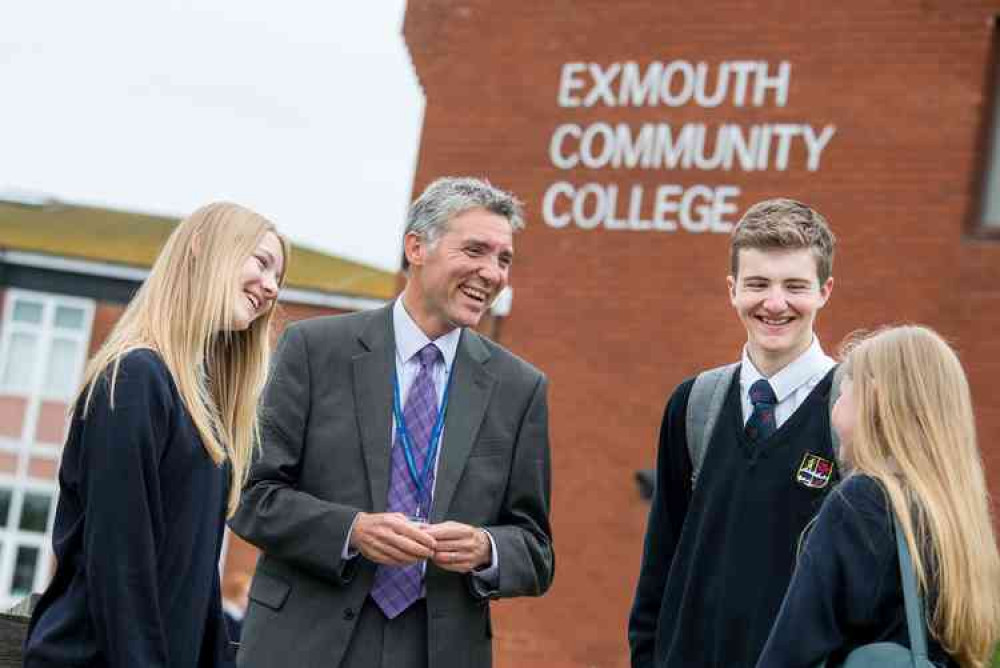 Exmouth Community College. Picture courtesy of ECC.