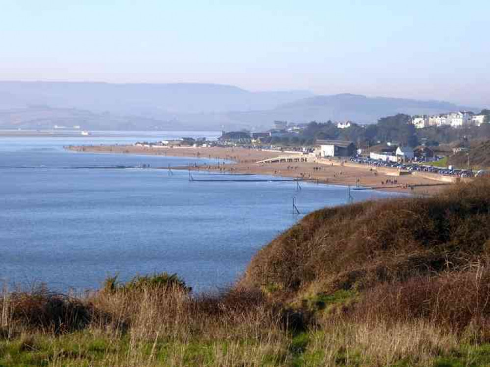 The Exe Estuary and Exmouth Beach. Image courtesy of David Smith.