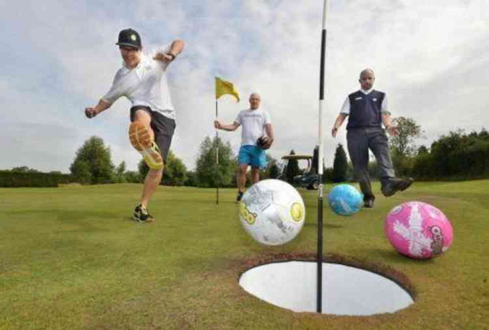 Image courtesy of FootGolf On The Exe.