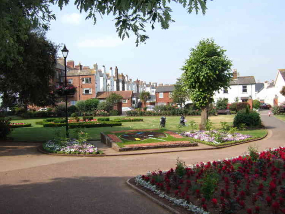 Manor Gardens in Exmouth. Picture courtesy of Andy Peacock.