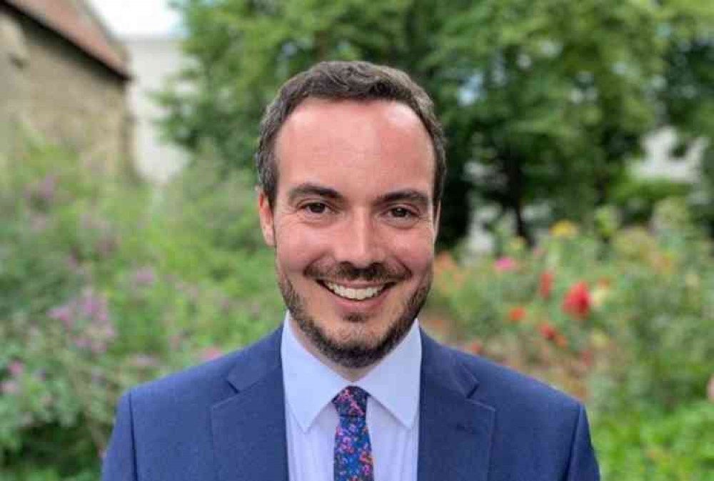 East Devon MP, Simon Jupp. East Devon MP, Simon Jupp.