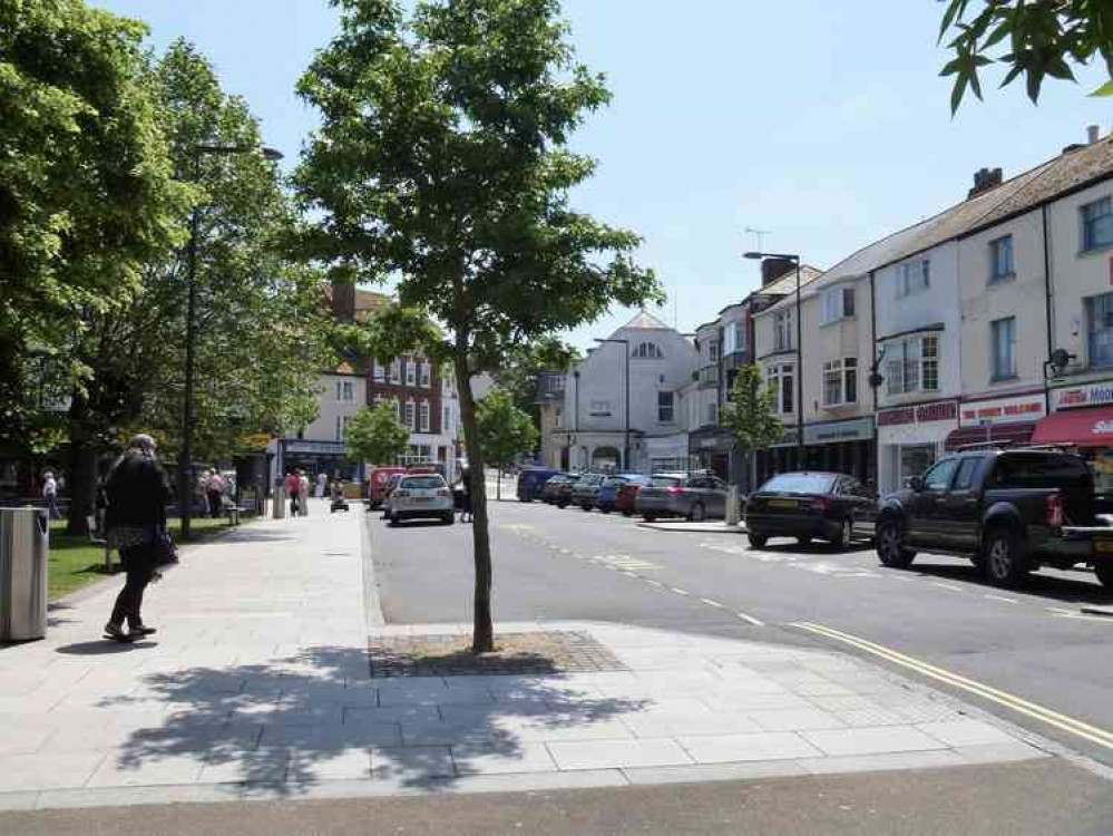 The Strand in Exmouth. Picture courtesy of Michael Dibb.