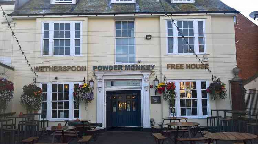 The Powder Monkey in Exmouth. Image courtesy of JD Wetherspoon.