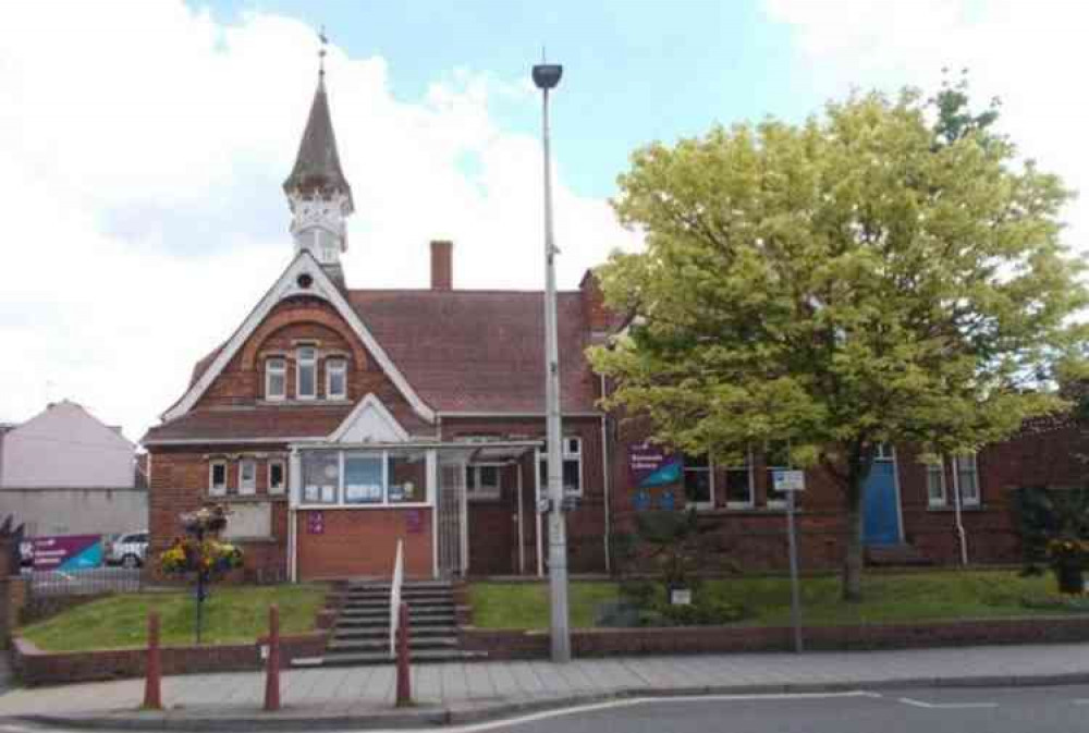 Exmouth Library. Picture courtesy of Betty Longbottom.