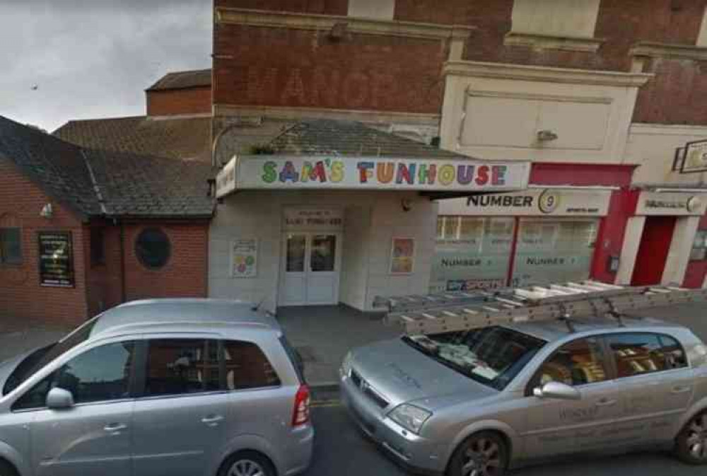 The current Sam's Funhouse, The Bank and Number 9 Sports Bar site. Image courtesy of Google.