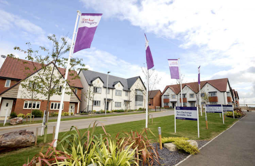 Taylor Wimpey's Plumb Park development in Exmouth. Credit: Taylor Wimpey