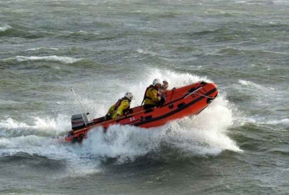 Exmouth All-Weather Lifeboat. Picture: Exmouth RNLI