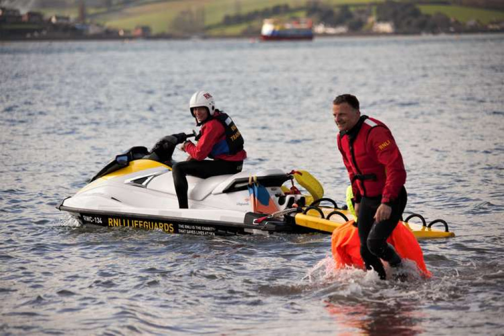 Exmouth RNLI Lifeguards Credit : Dave Littlefield/RNLI Exmouth RNLI Lifeguards Credit : Dave Littlefield/RNLI