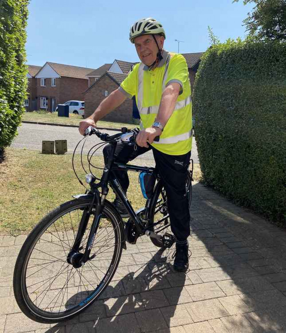 Felixstowe councillor and chair of Suffolk County Council Graham Newman (picture credit: SCC)