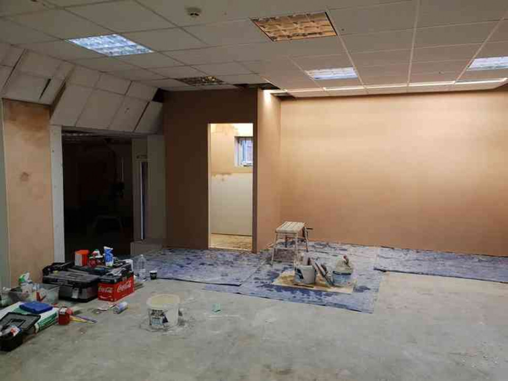 Renovation work at UMA Renovation work at UMA