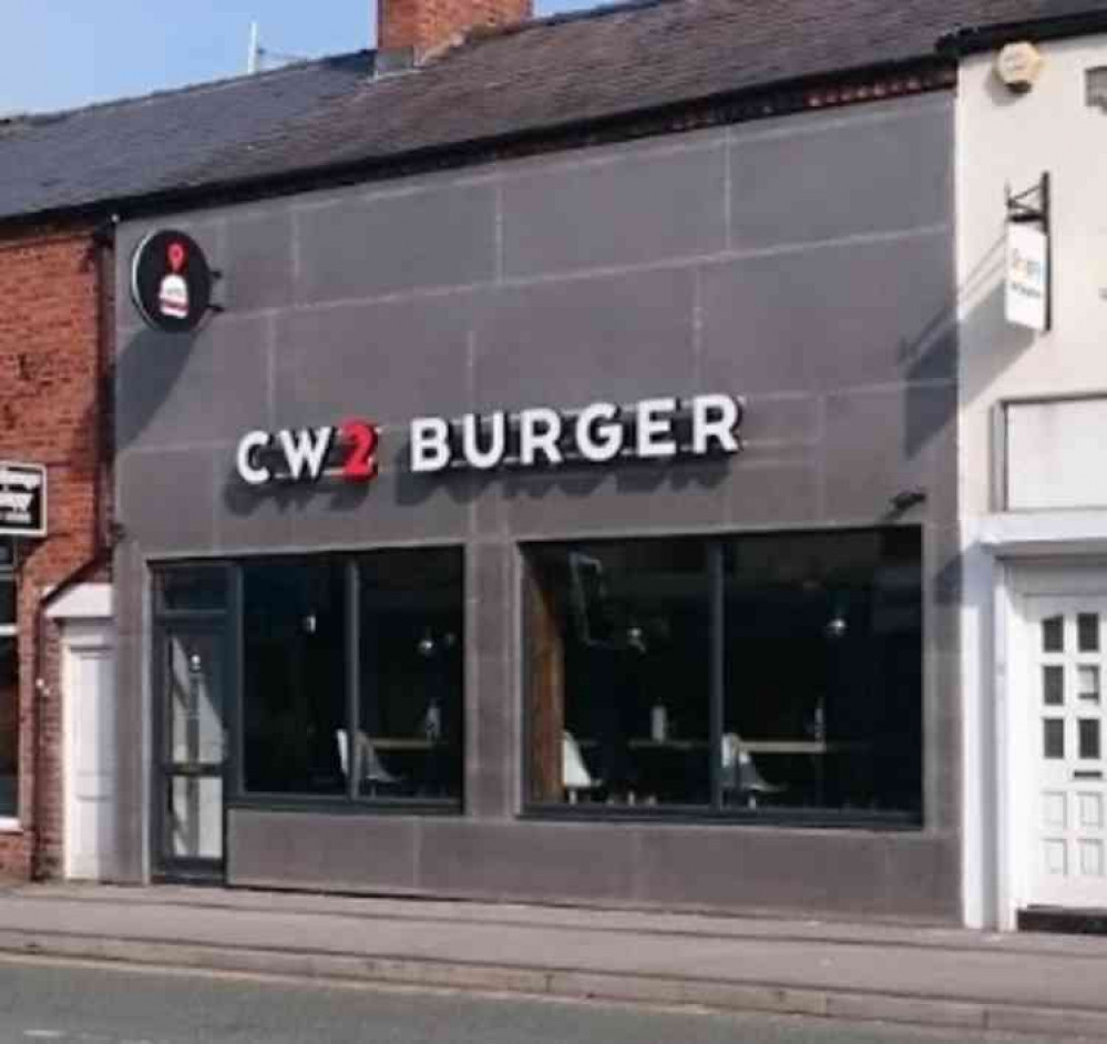 CW2 Burger on Nantwich Road is taking part in the Chancellor's discount scheme