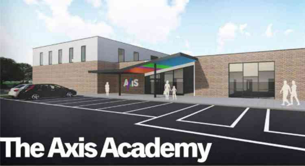 The Axis Academy has risen on the site of the former Lodgefields School