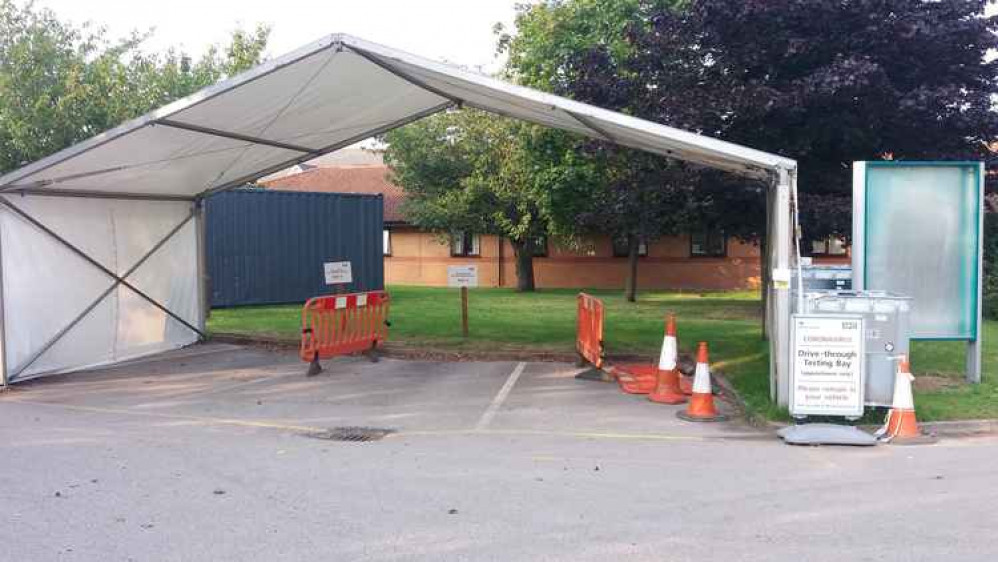 A drive-through test site has also been run at Leighton Hospital