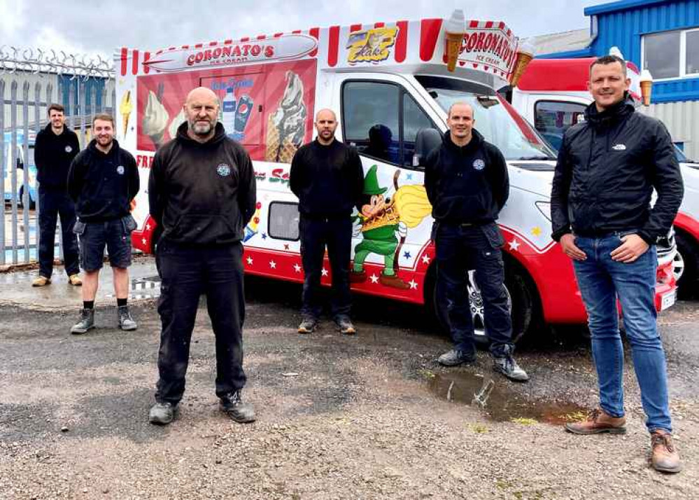 Whitby Morrison's fundraising runners: (L to R) Tom Knibbs, Sam Palin, Wayne Mort, Dan Trotman, Kris Whitby and Ed Whitby. Whitby Morrison's fundraising runners: (L to R) Tom Knibbs, Sam Palin, Wayne Mort, Dan Trotman, Kris Whitby and Ed Whitby.