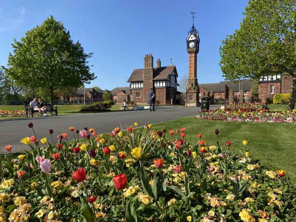 Queens Park's Victorian clock tower. (Pic: Jonathan White)