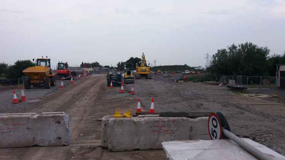 Work at Boulderstones Bridge has left A530 part closed since June 1.